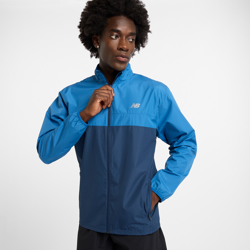 New Balance - Sport Essentials Jacket - blue agate