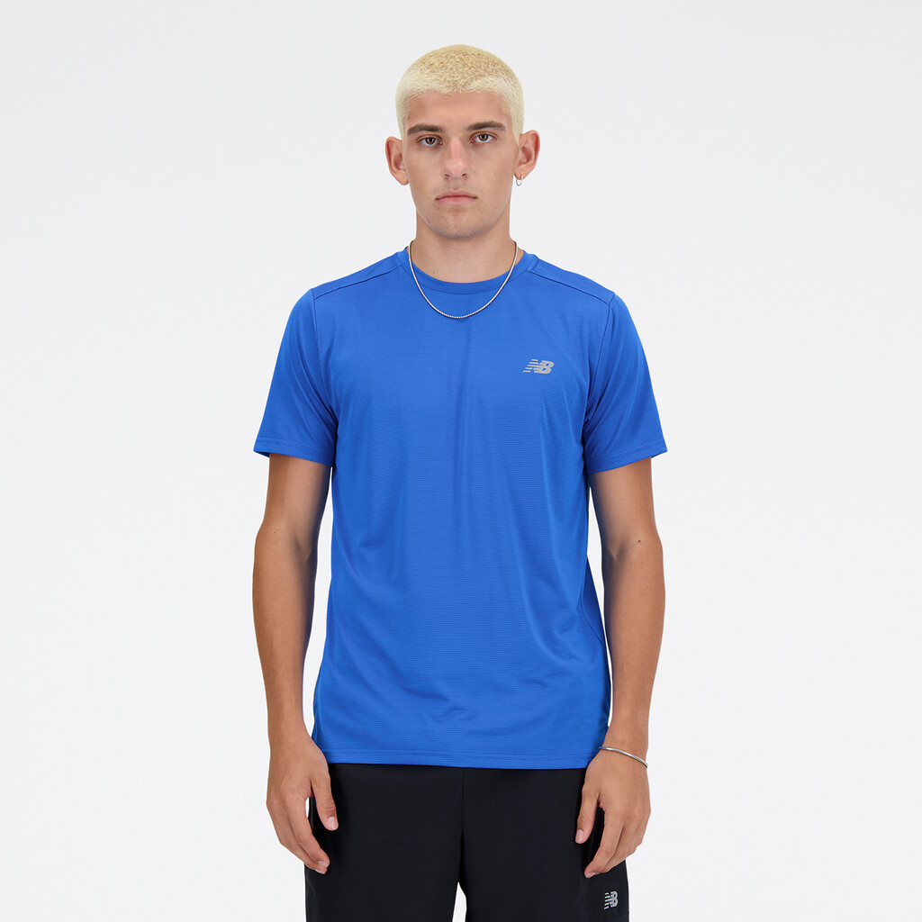 New Balance - Sport Essentials Run T-Shirt - blue oasis