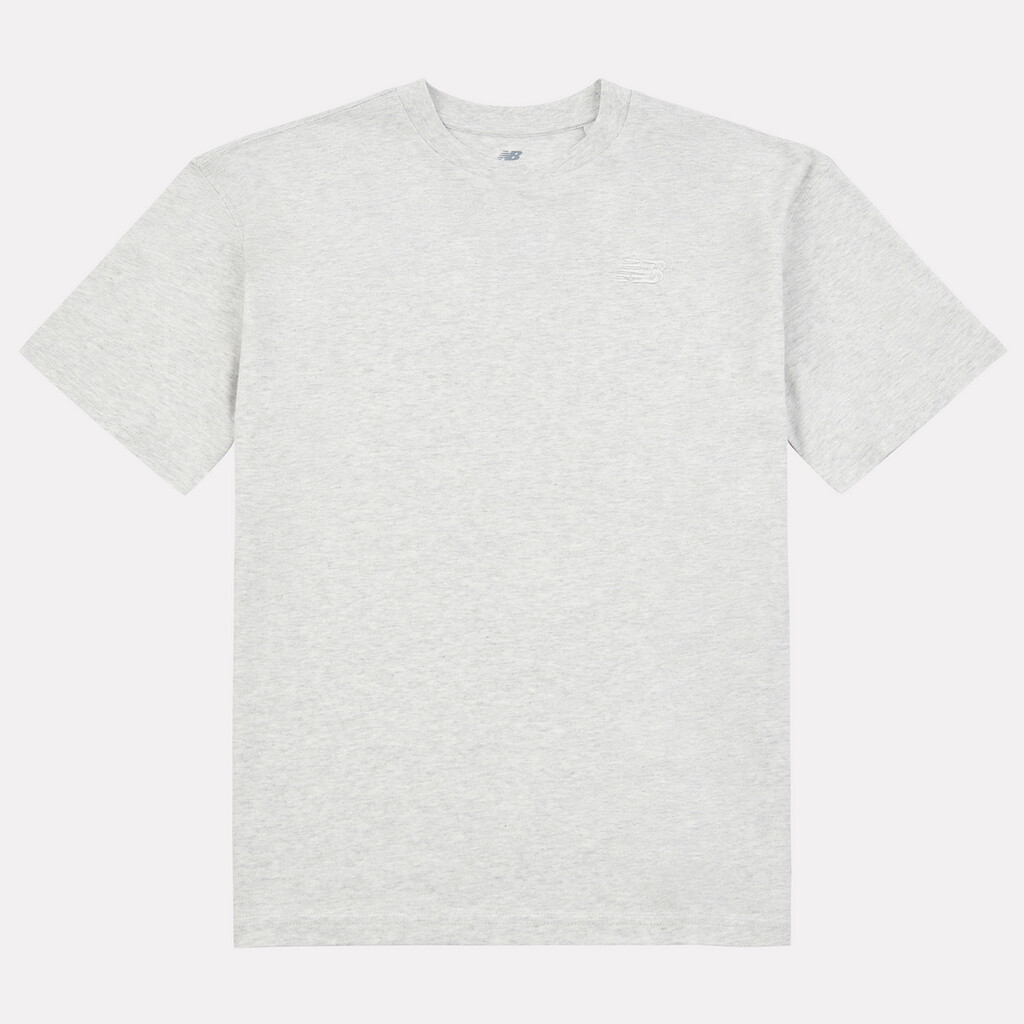 New Balance - B New Balance Jersey Small Logo Tee - ash heather