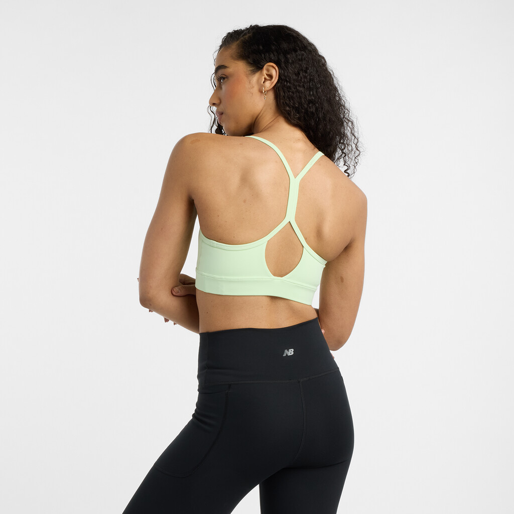 New Balance - W NB Essential Yoga Bra - melon water