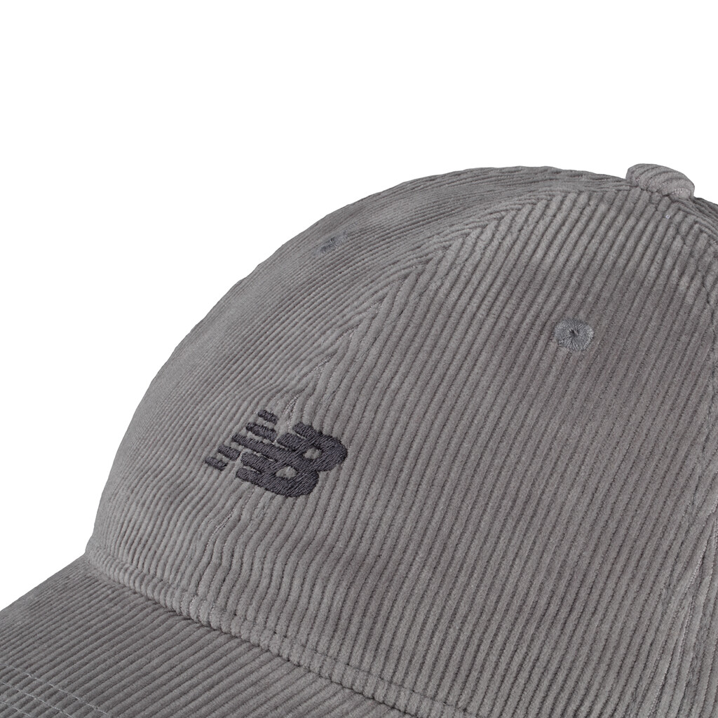 New Balance - 6 Panel Washed Corduroy Hat - slate