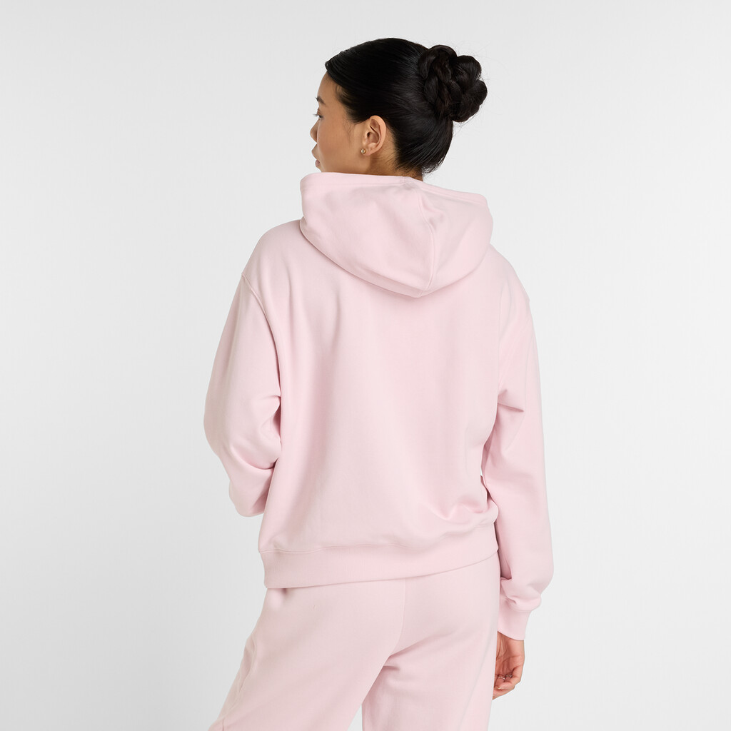 New Balance - W Sport Essentials French Terry Small Logo Hoodie - rose sugar