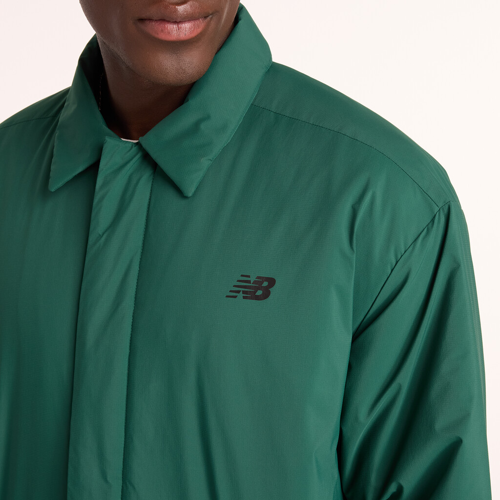 New Balance - Coaches Jacket - nightwatch green