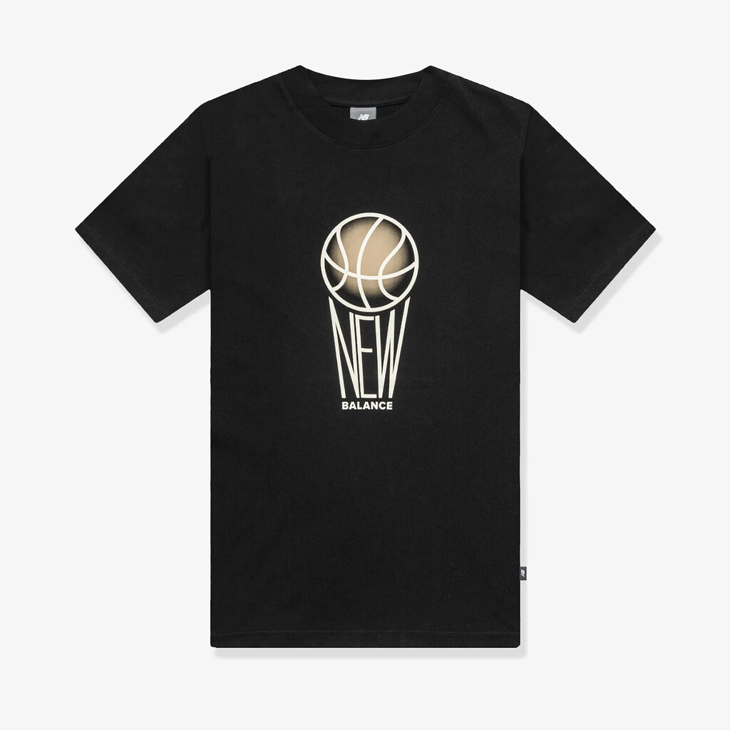 New Balance - Hoops Graphic T-Shirt - black