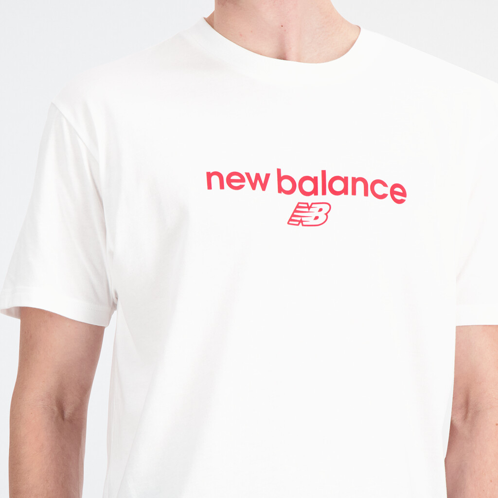 New Balance - NB Sport Seasonal Graphic Brand T-Shirt - white