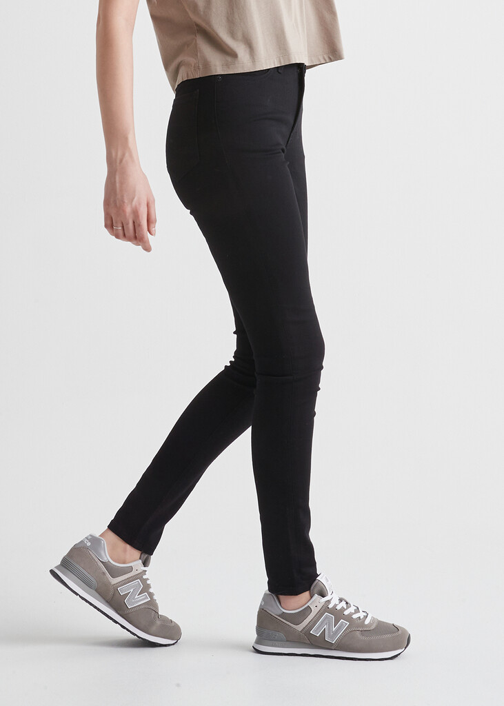 DU/ER - W Performance Denim High Rise Skinny  - black